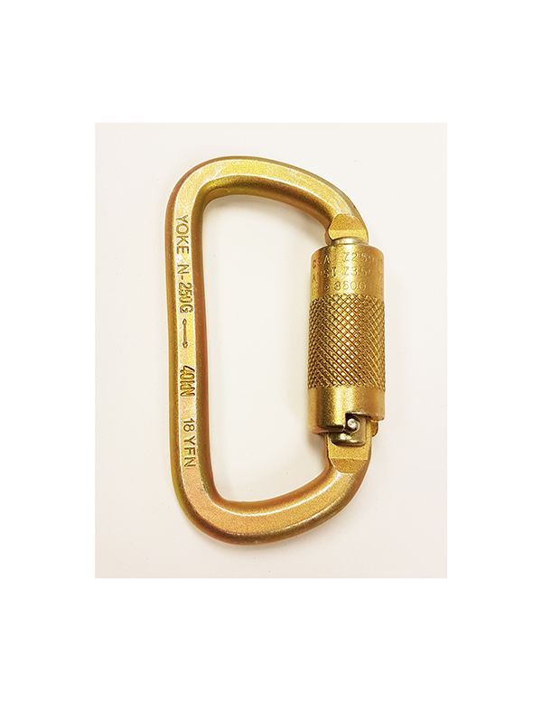 Carabiner / ATL / FR / 1/2" GO / 40kN / 3.6M gate 16AD17450 Dentec Safety