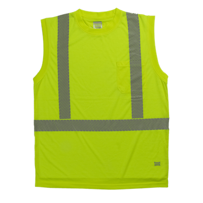 Sleeveless Safety T-Shirt | Tough Duck ST15 Tough Duck/Work King