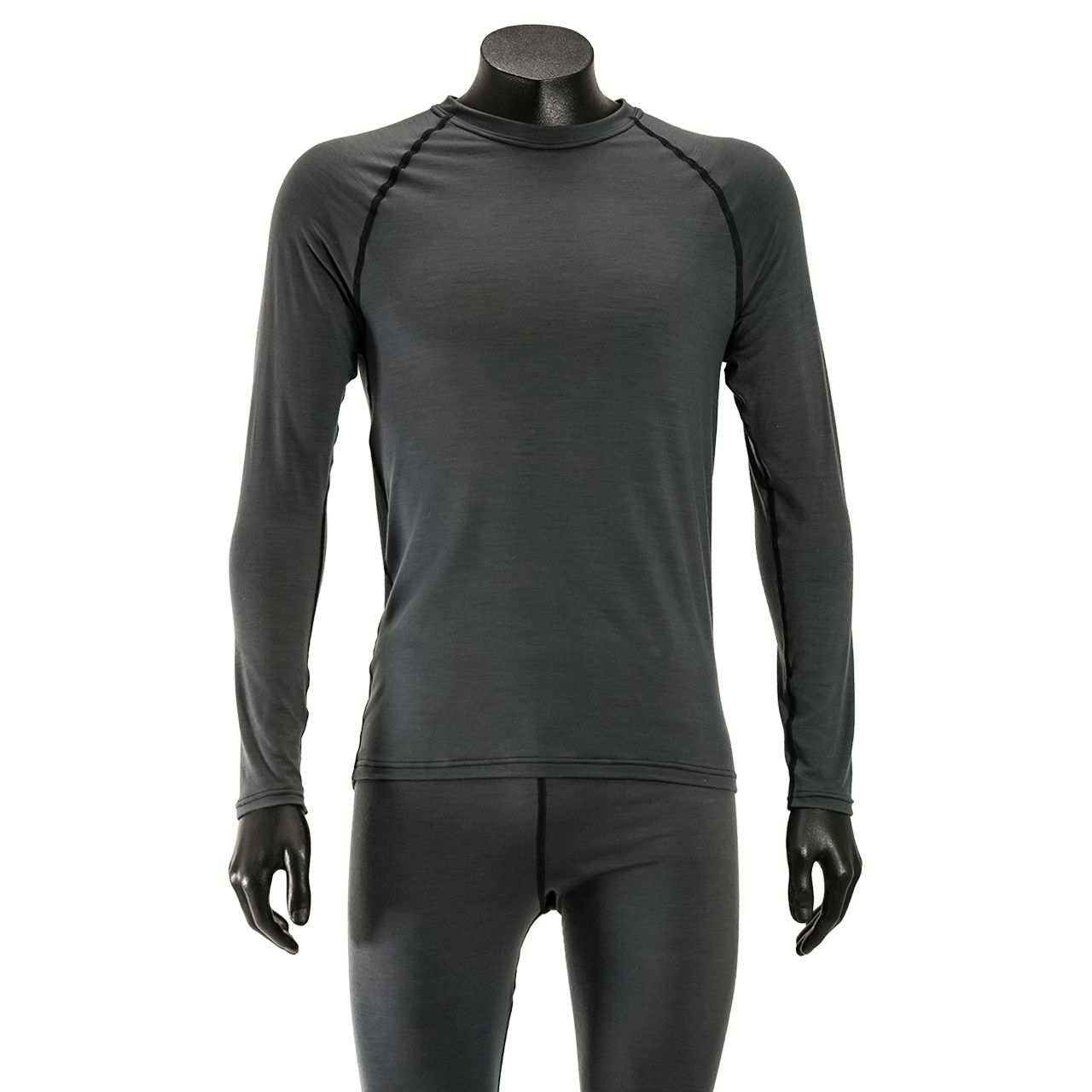 Clogger Men?s 175 Arborist Performance Merino Base Layer Long Sleeve Crew Shirt