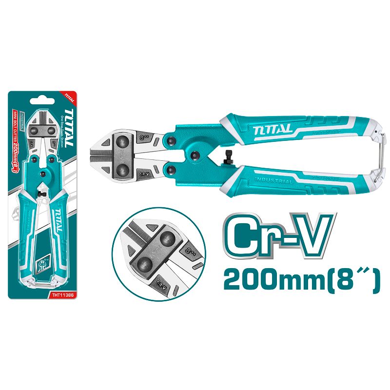 8" Mini Bolt Cutter (TPR Handle) THT11386 Total Tools Canada
