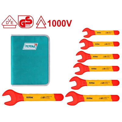 7PCS Insulated Open End Spanner Set (VDE Certified)