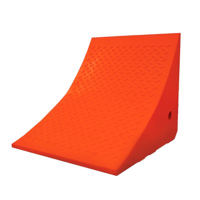 70 Ton Large Equipment Wheel Chock - Orange