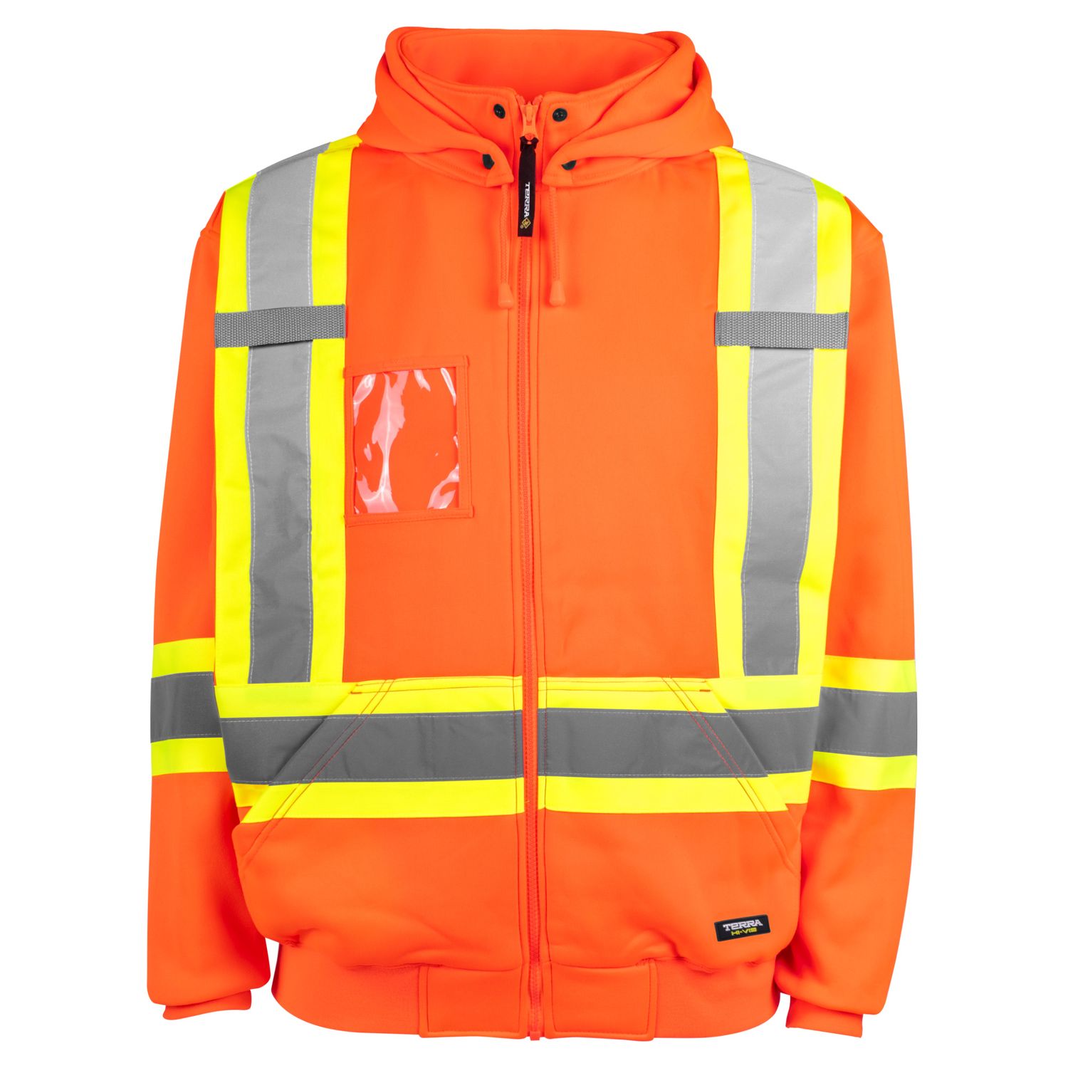 Terra Hi-Vis Fleece Hoodie - RMV Hood - RFLT Band