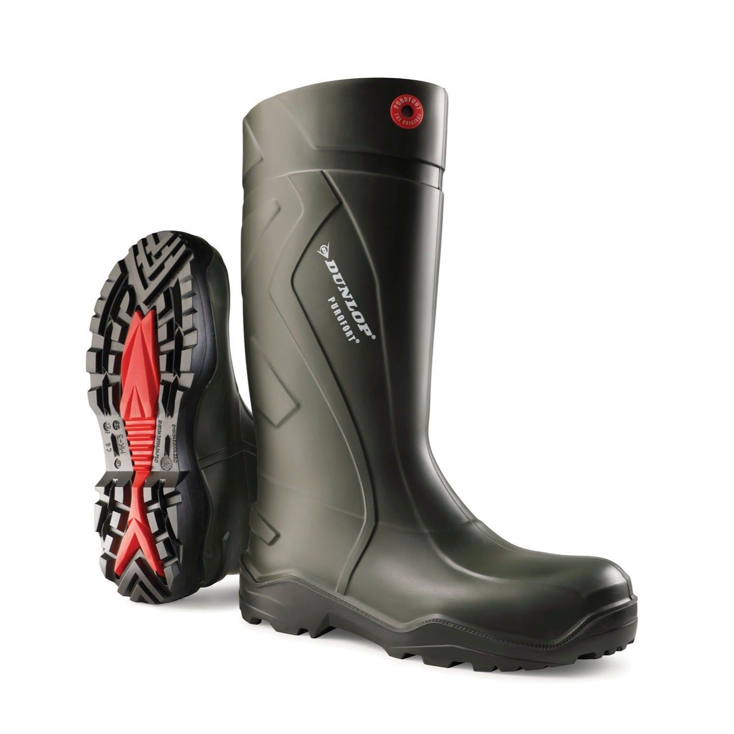 Purofort+ 15'' Insulated Waterproof PU Rain Boots D760933-15 Dunlop