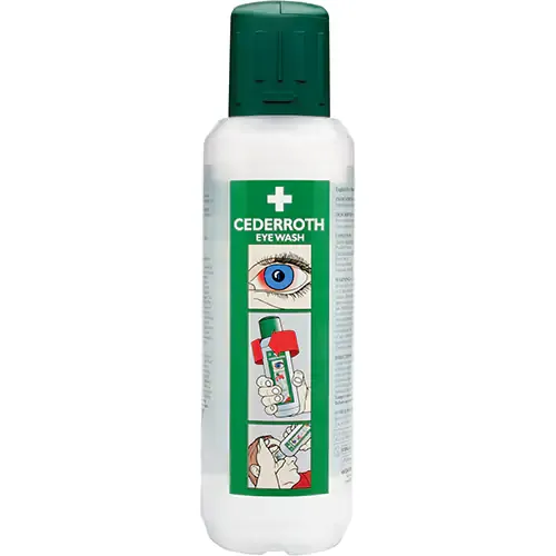 Cederroth Eyewash Solution, Full Bottle, 500 ml SAY474 SCN Industrial