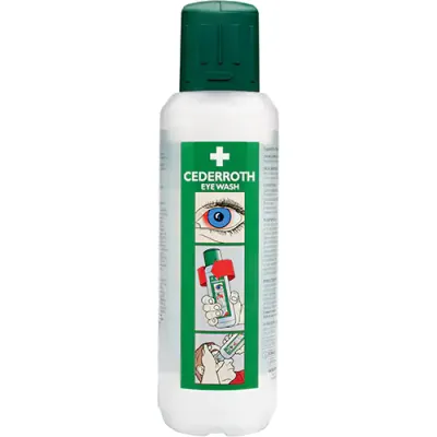 Cederroth Eyewash Solution, Full Bottle, 500 ml SAY474 SCN Industrial