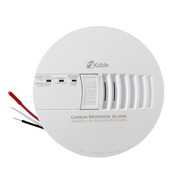 Kidde Hardwired 120V CO Alarm with Battery Backup