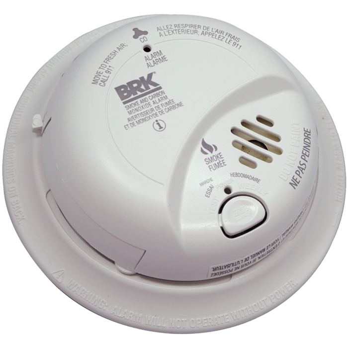 120V Hardwire, Ion Smoke/CO combo w/ battery backup SC9126BTCA RS Steel