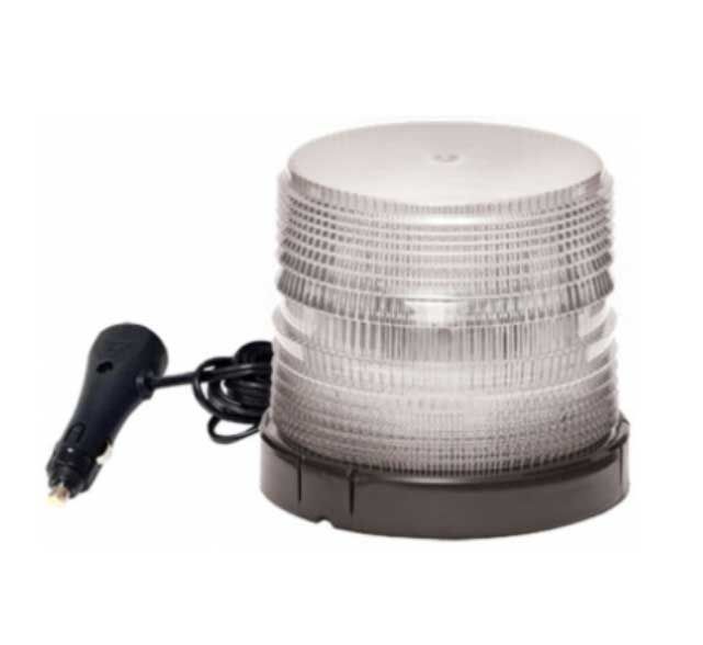 Amber Medium Profile Select LED Beacon Magnetic Mount - Lens: Clear 23425 SWS