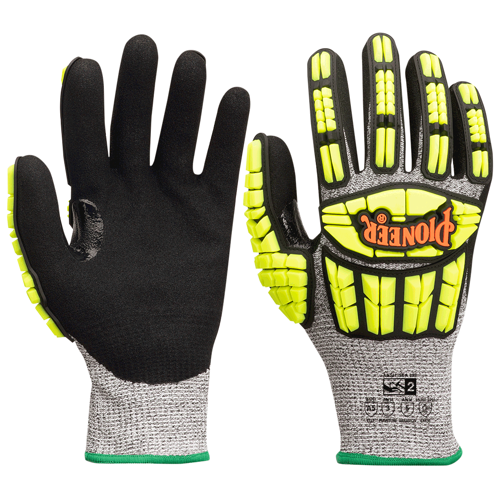 TPR Impact-Resistant Glove Cut Level A5 | Pioneer 5363   Safety Supplies Canada