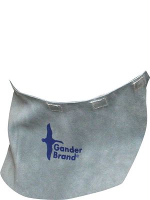 Premium Pearl Split Leather Helmet Bib w/Velcro Attachments (Sold per EACH) | Pack of 6 63-1-87 Bob…