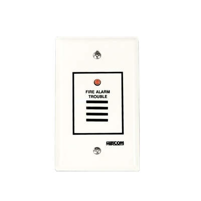 Mircom FA-100 Remote Trouble Indicator RTI1 RS Steel