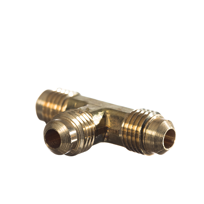 1/4" - 45� Flare Tee FT25 RS Steel