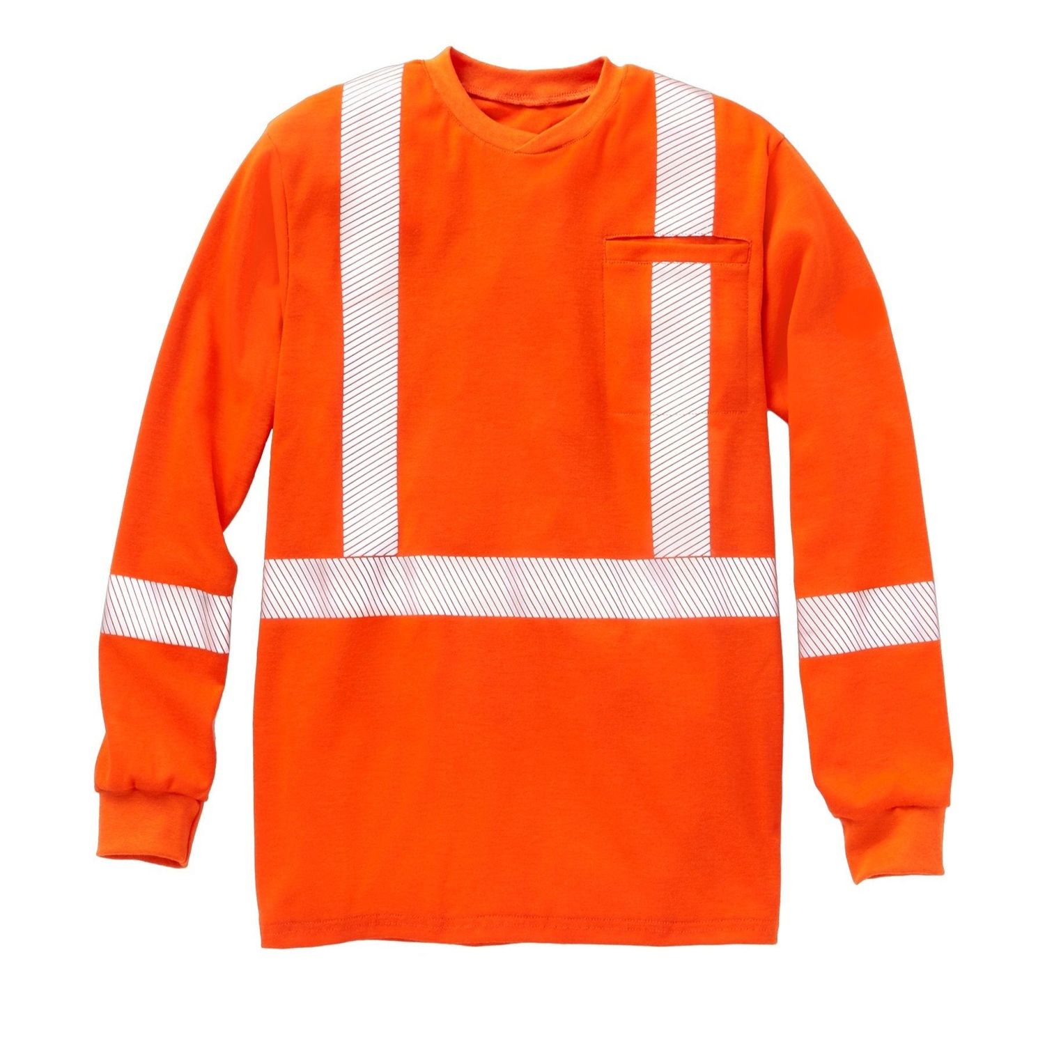 FR Hi Vis Orange T-Shirt with CSA Segmented FR0310OH Rasco FR