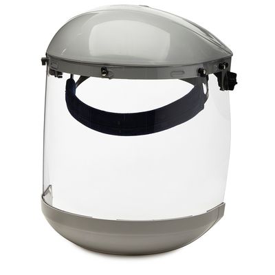 Dual Crown Face Shield with Window &amp; Ratcheting Headgear | Sellstrom S30310   Safety Supplies Canada