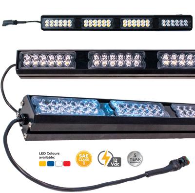 Titan Blue Fleet Warning Stick - +LED 57924-B/57936-B/57948-B/57972-B SWS