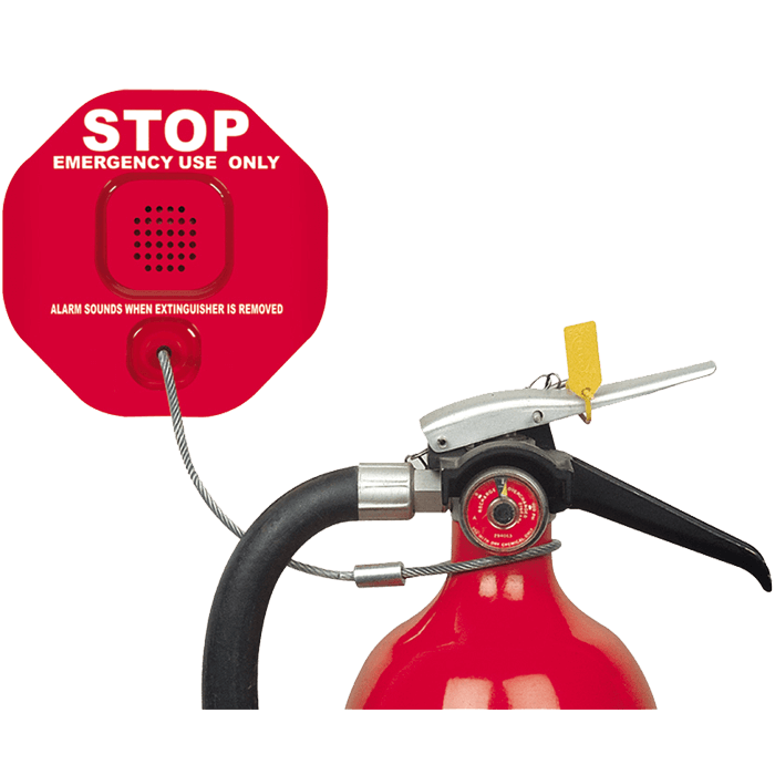 Fire Extinguisher Theft Stopper Alarm STI6200 RS Steel