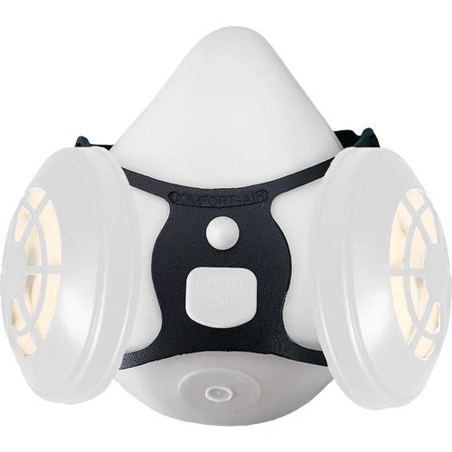 Comfort-Air 400NxMD NF White Half Mask Without Exhalation Valve - Elastomeric Rubber 15R400NXMDSMNF…