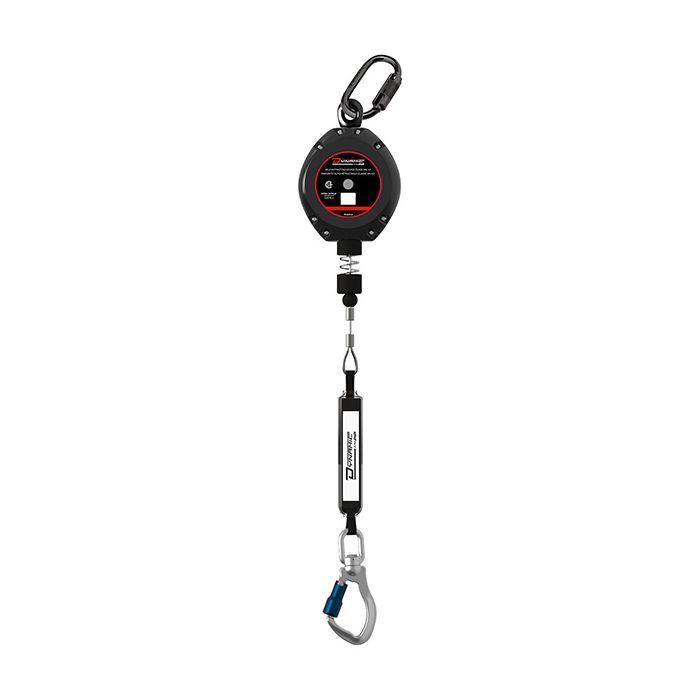 Dynamic? SRL-LE (Leading Edge) Auto-Locking Fall Arrest Device, Galvanized 20 FT (6.1m) Cable, Certified CSA Z259.2.2-17