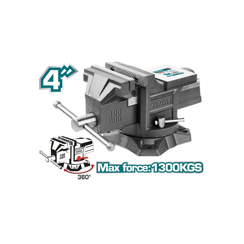Swivel Bench Vice THT6146/THT6126 Total Tools Canada
