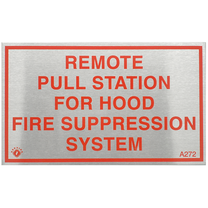 Aluminum, Adhesive-Backed - Remote Pull Station A272 RS Steel
