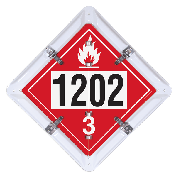 4 Legend Fuel Flip Placard FC4040 INCOM