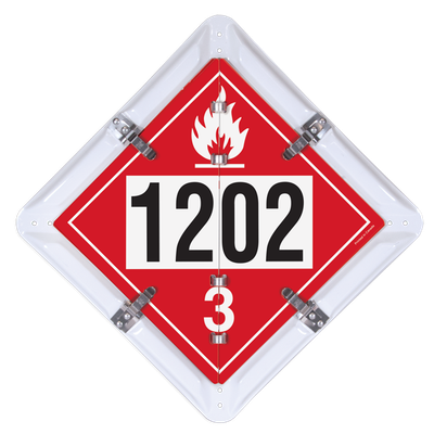 4 Legend Fuel Flip Placard FC4040 INCOM