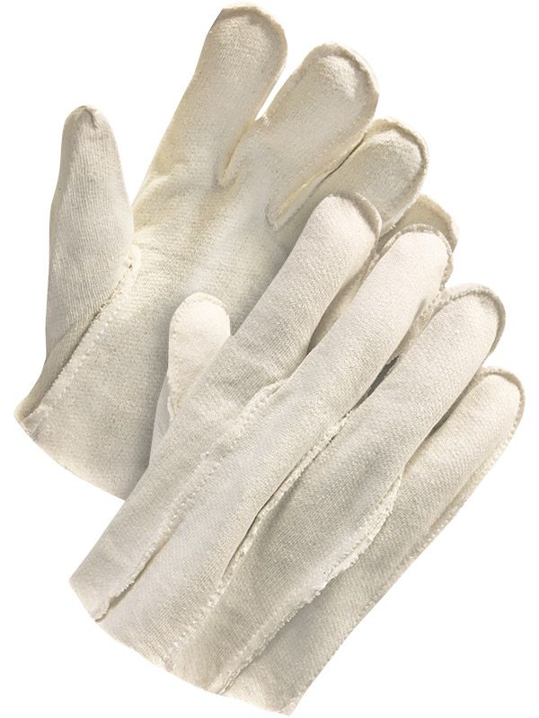 Cotton Fleece Glove Liner Outseam Sewn | Pack of 12 10-1-105 Bob Dale Gloves