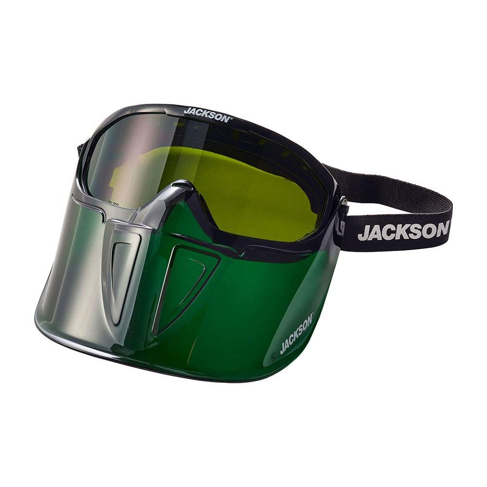 GPL550 Green Goggle Flip Up Chin Guard - IR5| Jackson Safety 21002 Jackson Safety