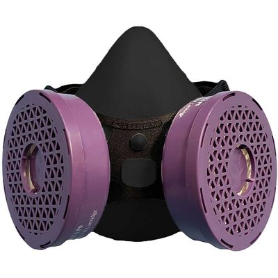 Comfort-Air 400Nx Black Half Mask Complete with P100 without Exhalation Valve - Elastomeric 15R4SMN…