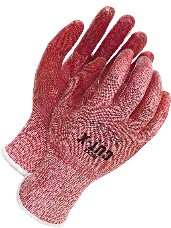 13 Gauge Seamless Knit HPPE w/ Flat Transparent Silicone Dip | Pack of 6 | Cut Level A5 99-1-9632 B…