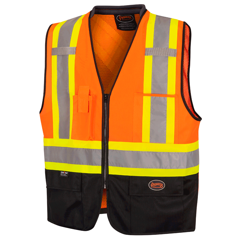 Non Tear-Away Safety Vest | Pioneer 6894/6895   Safety Supplies Canada