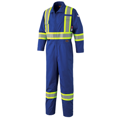 FR-Tech Flame Resistant 7 oz Hi-Viz Safety Coverall | Pioneer 7704/7704T Pioneer