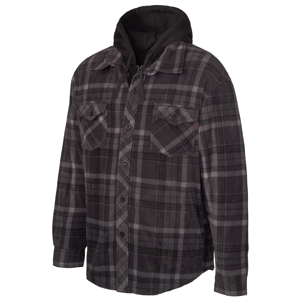 Sherpa-Lined Fleece Jac-Shirt WS16 Tough Duck/Work King