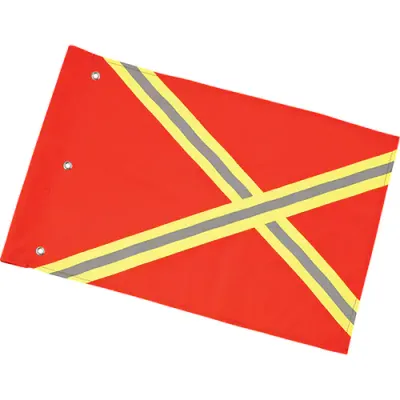 Fluorescent Nylon Traffic Flag  - TSFL01 | Dynamic TSFL01 Dynamic