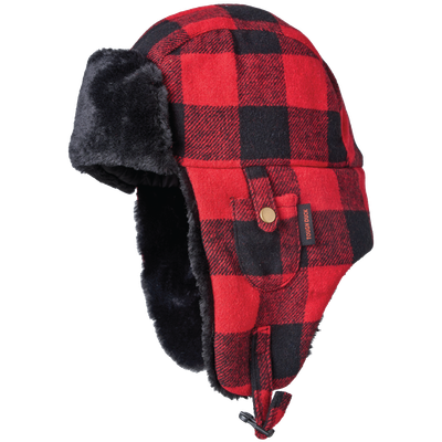 Buffalo Check Aviator Hat WA67 Tough Duck/Work King