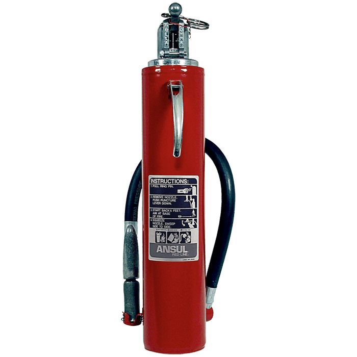 Ansul Red Line Hand Portable Extinguishers 435067/091/104/115/132/158/434546/434558 RS Steel