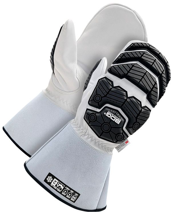 Goatskin Mitt w/5" Cuff Cut Resistant &amp; TPR Impact | Cut Level A6
