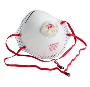 N95 Disposable Respirator with Butterfly Valve, Nuisance Level for OV-AG-Ozone and FR Material | Pa…
