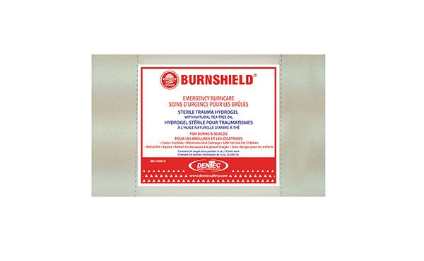 Burnshield Sachets 3.5 ML (1/8 Oz) 24/Pk 80-1685-0 Dentec Safety
