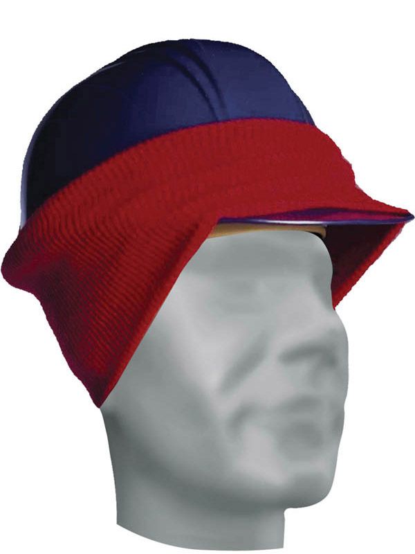 Headwear Knit Acrylic Windguard Liner Red (Sold per EACH) | Pack of 12 90-0-500 Bob Dale Gloves