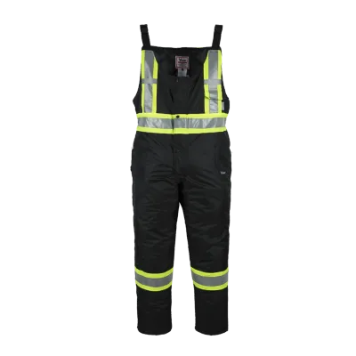 Viking Handyman Insulated 300D Hi-vis Lined Bib Pants 6328PB Viking