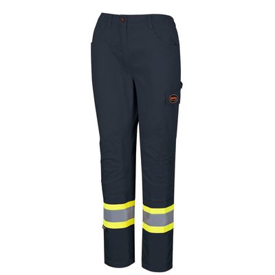 Women?s Safety Pants - Cotton Blend - Navy