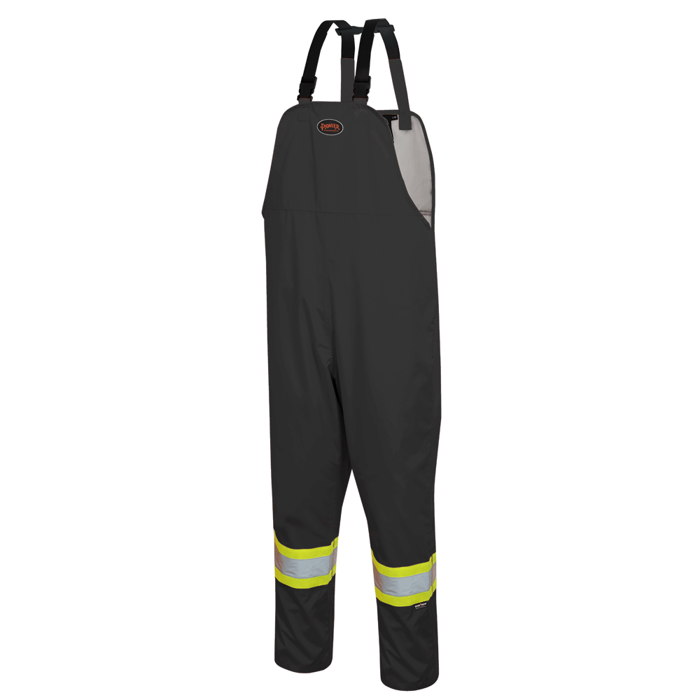 The Rock 300D Oxford Polyester Bib Pants with PU coating | Pioneer 5629BK Pioneer