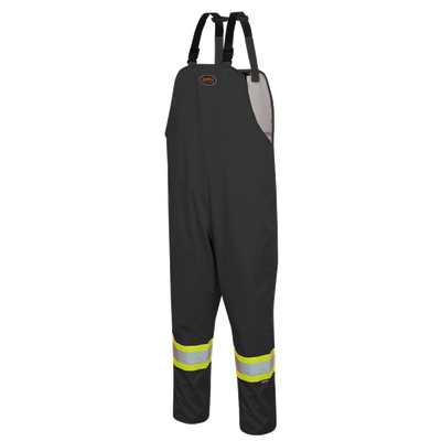 The Rock 300D Oxford Polyester Bib Pants with PU coating | Pioneer 5629BK Pioneer