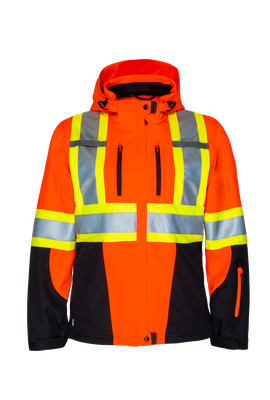 Women's CSA Hi-Vis Softshell Jacket | Projob P6423CSA PROJOB