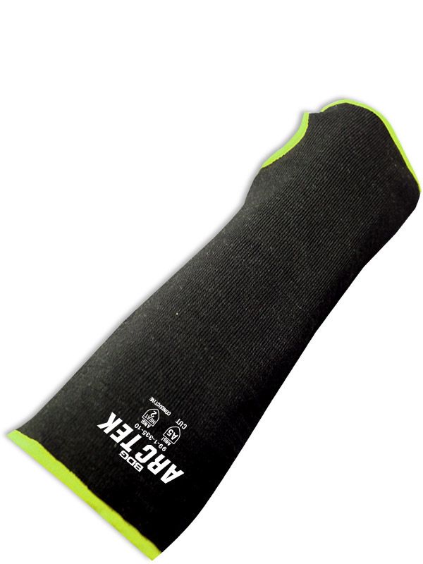 Black Cut Resistant Sleeve Thumb Hole (Sold per EACH) | Pack of 12 99-1-335 Bob Dale Gloves