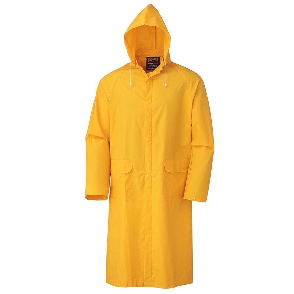 Extra Long 48 Inch PVC Rain Coat | Pioneer 581 Pioneer