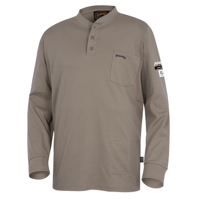 100% Cotton FR Interlock 7 oz. Henley Shirts | Pioneer 331/332 Pioneer