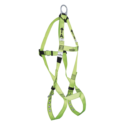 Compliance Harness - 1D - CL. A - Pass-Thru Chest Buckle - Grommeted LEG STRAPS FBH-10022A Peakworks